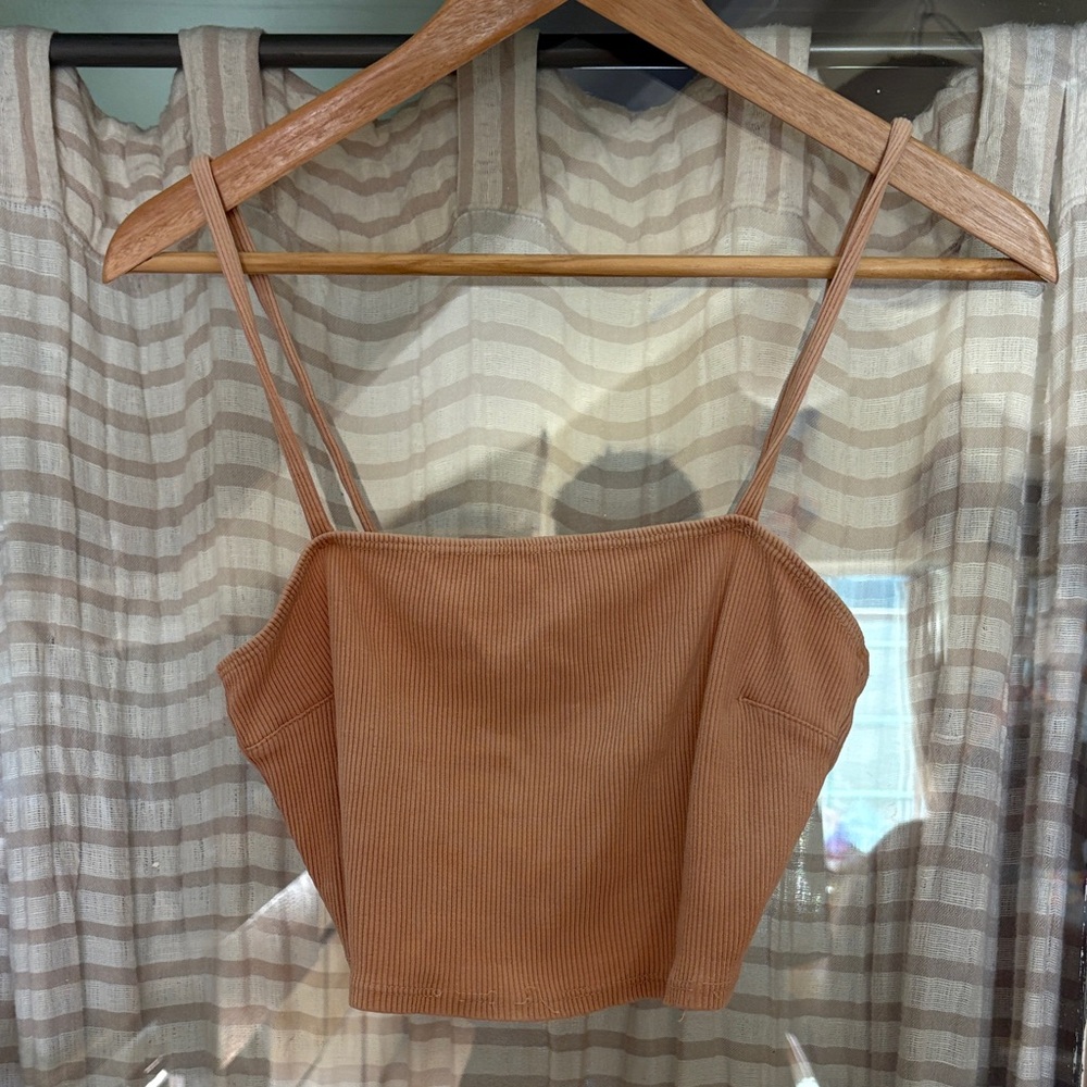 Rudy Jude’s Tan Cropped Top Rare